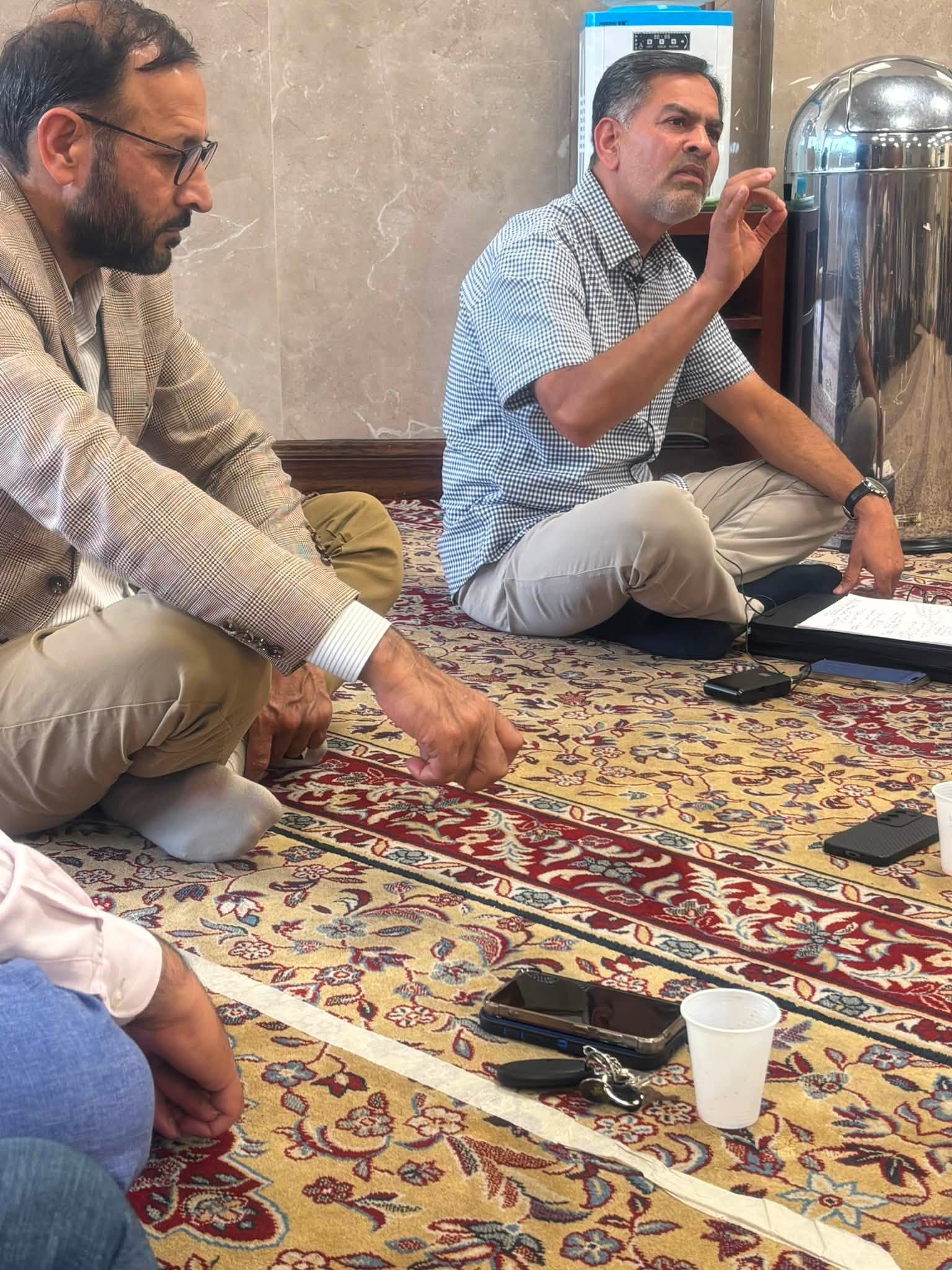Speaker addressing attendees at the Muslim Families in Europe session